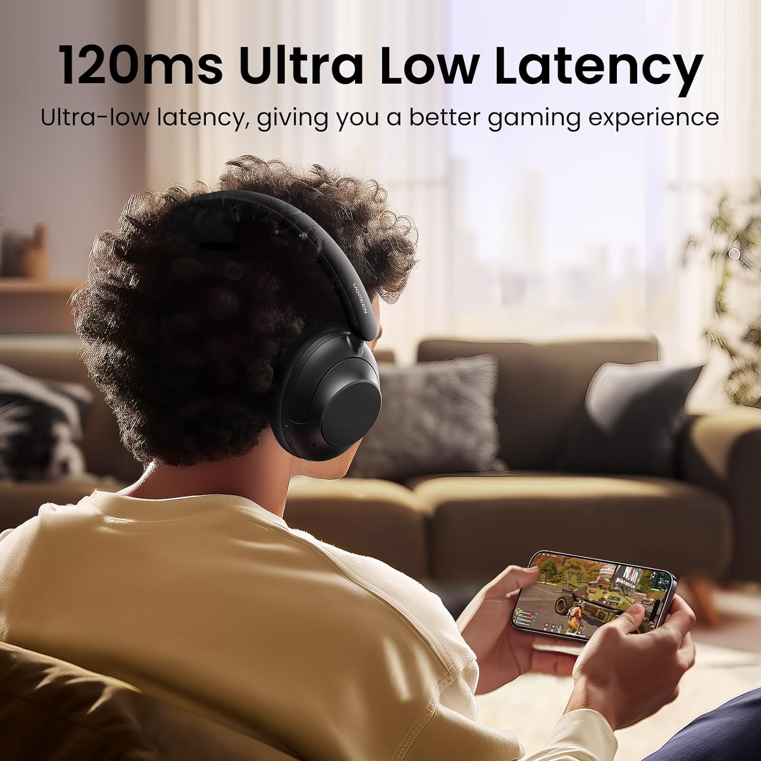  UGREEN Noise Cancelling Wireless Headphone HiTune Max5